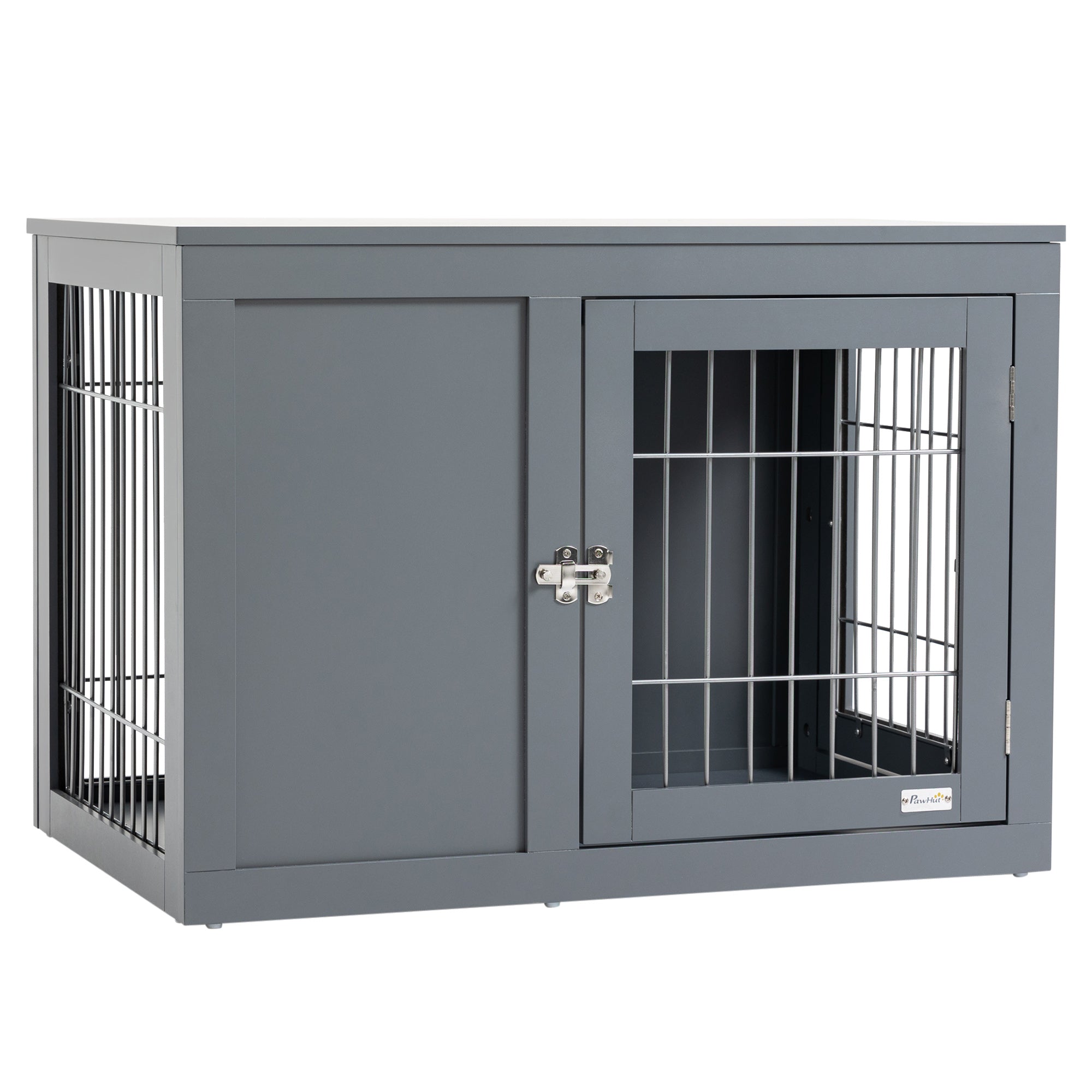 PawHut Furniture-Style Dog Crate w/ Two Lockable Doors - for Small & Medium Dogs  | TJ Hughes