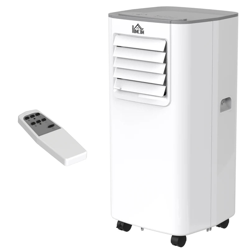 HOMCOM 4-In-1 Compact Portable Mobile Air Conditioner Unit - White  | TJ Hughes