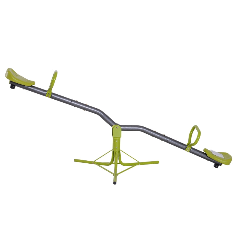 HOMCOM Kids Seesaw - Green  | TJ Hughes