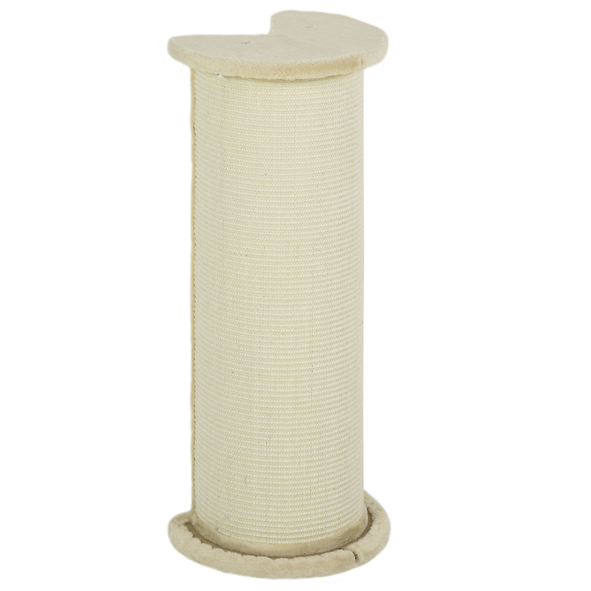 PawHut 85cm Tall Cat Scratching Post for Indoor Corner Use - Beige  | TJ Hughes