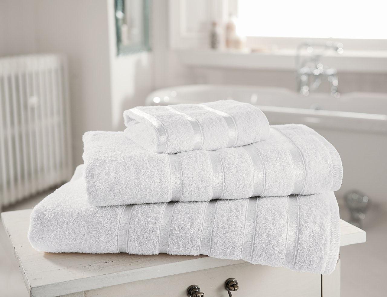 Kensington Egyptian Cotton White Face Towel - TJ Hughes