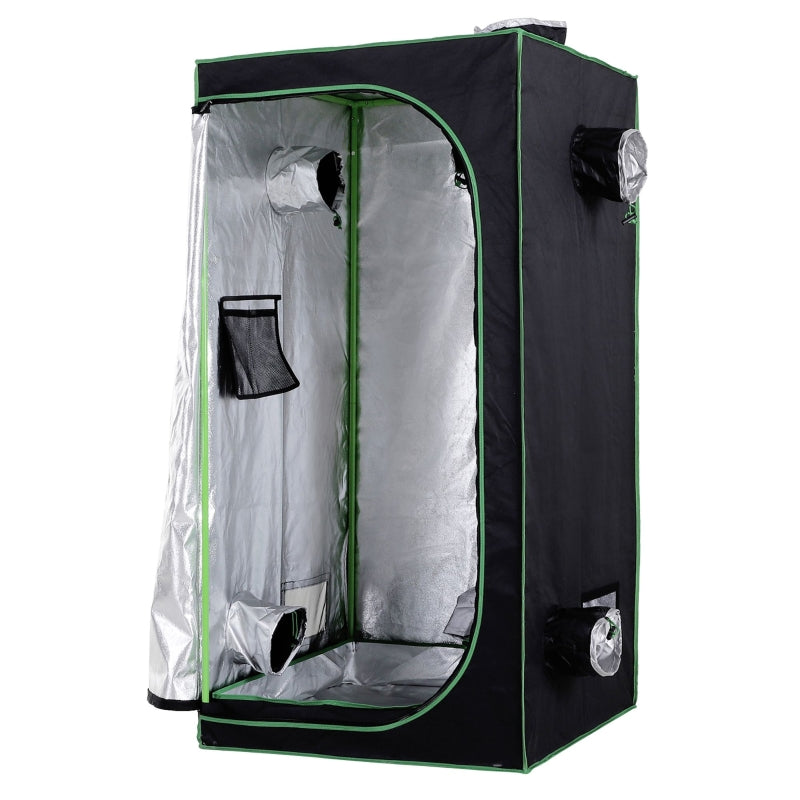 Outsunny Hydroponic Plant Grow Tent 80L x 80W x 160Hcm - Oasis Outdoor  | TJ Hughes