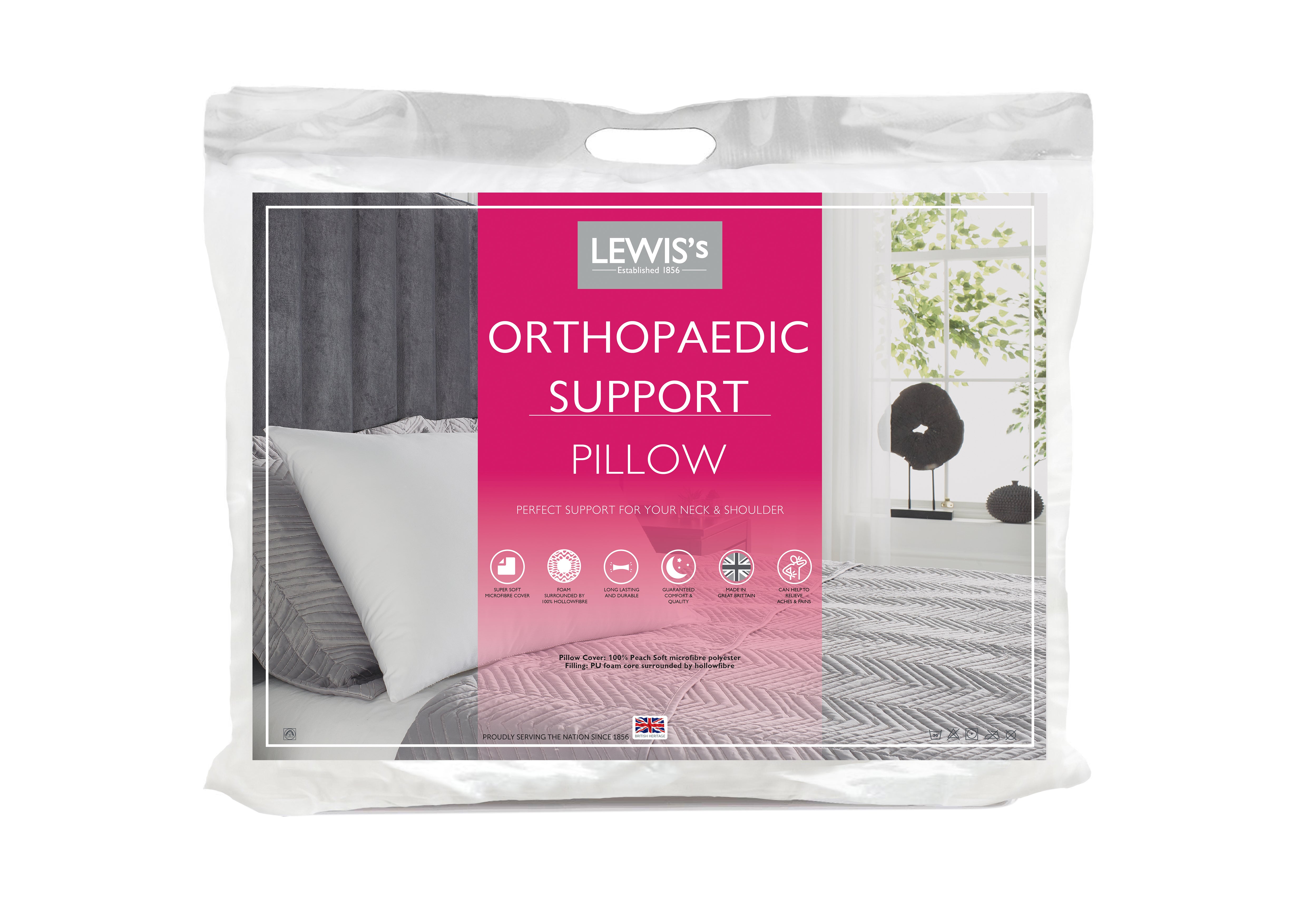 Lewis’s Orthopaedic Support Pillow  | TJ Hughes