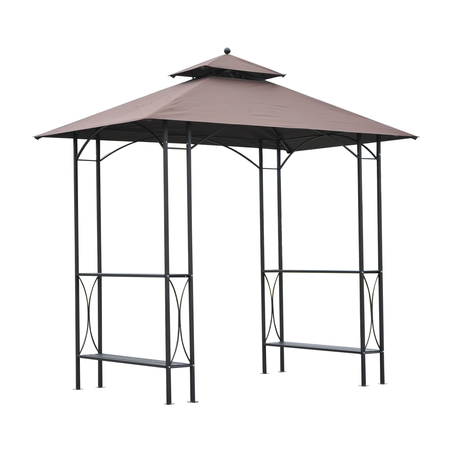 Outsunny 2.5x1.5m BBQ Tent Canopy Patio Outdoor Awning Gazebo Party Sun Shelter  | TJ Hughes