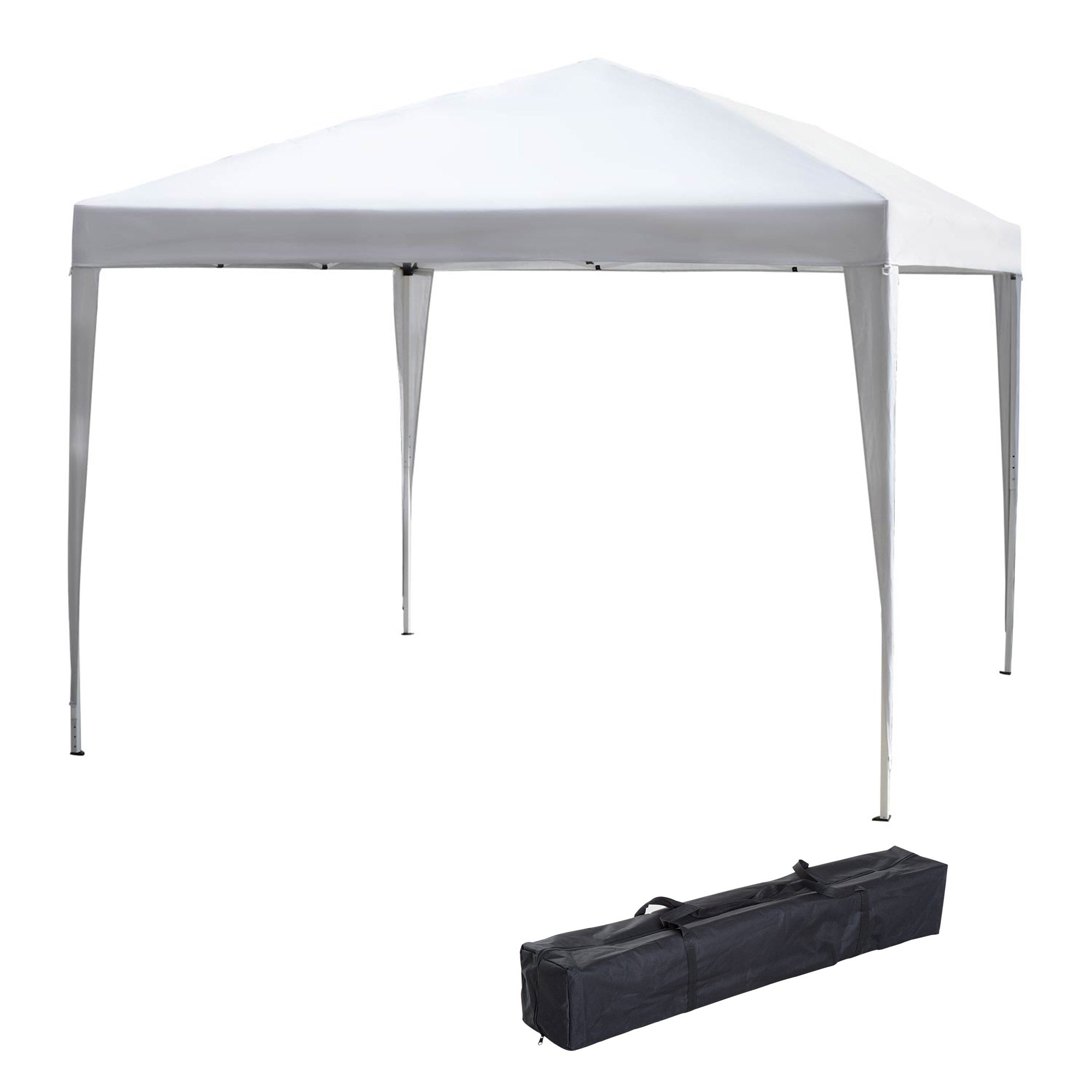 Outsunny 3 x 3m Garden Pop Up Gazebo Marquee Party Tent Wedding Canopy White  | TJ Hughes