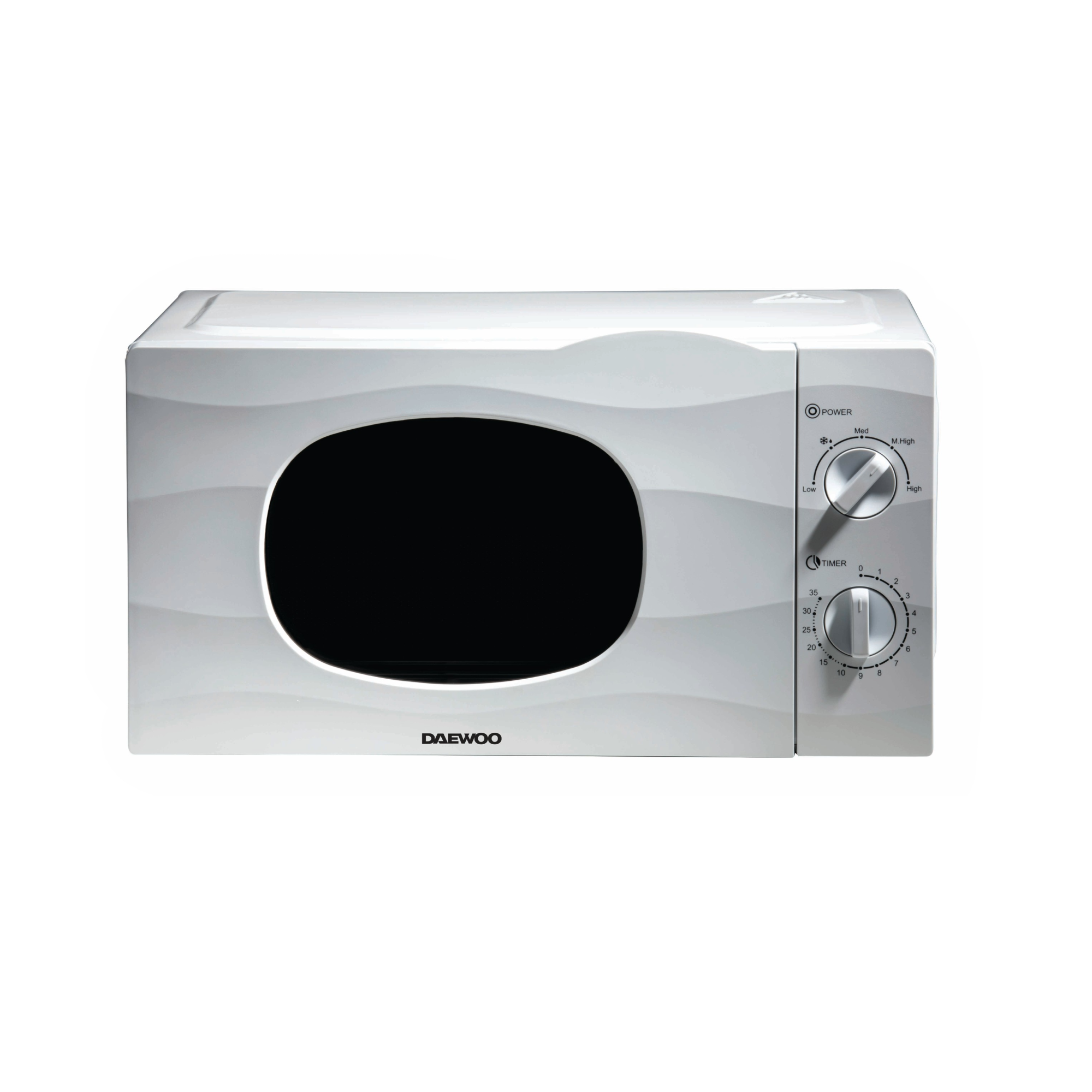 Daewoo 20 Litre 700W KOR6L77 Manual Microwave - White