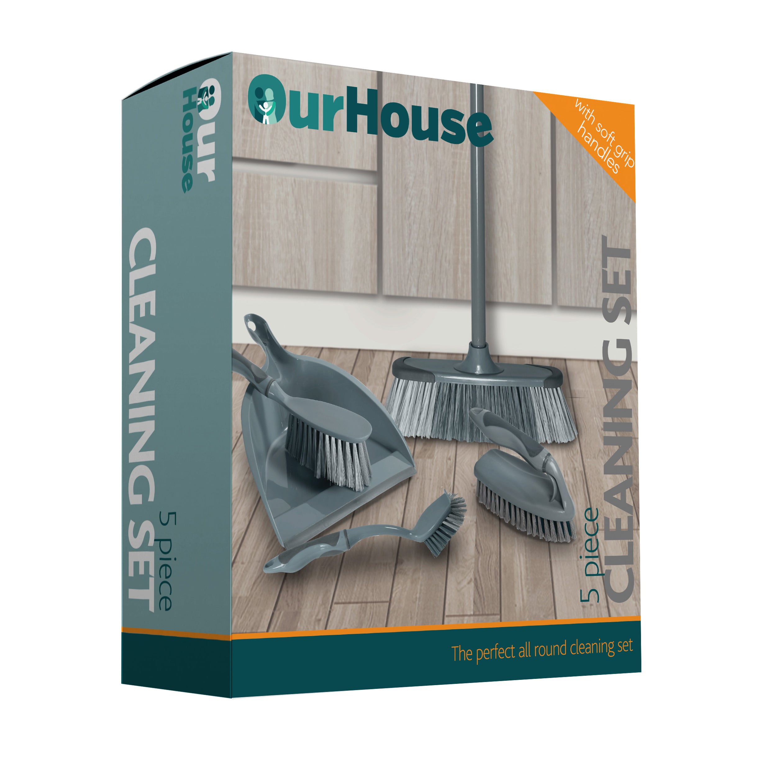 OurHouse 5pc Cleaning Set - Our House  | TJ Hughes