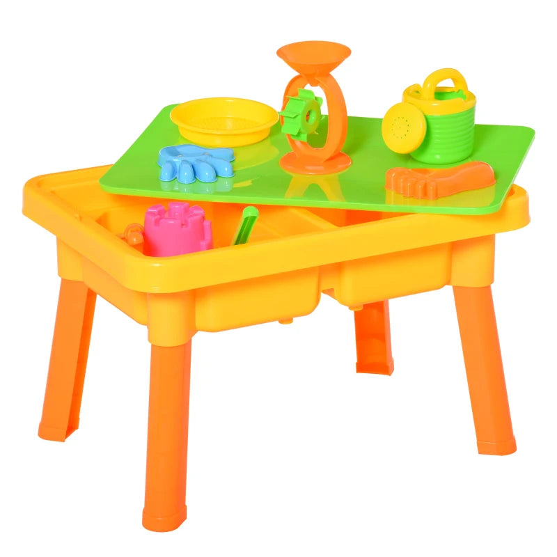 Kids Sand And Water Table Playset - HOMCOM  | TJ Hughes