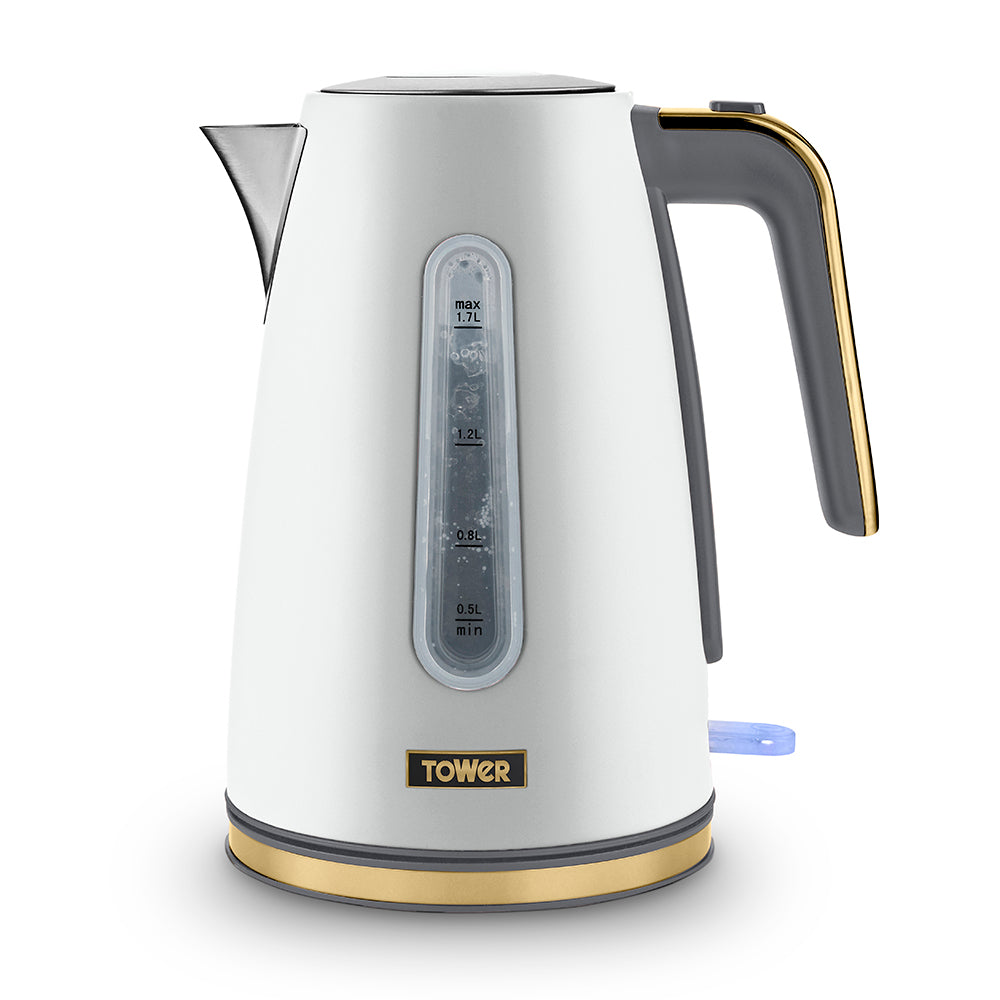 Tower Cavaletto 1.7L 3KW Jug Kettle - White  | TJ Hughes