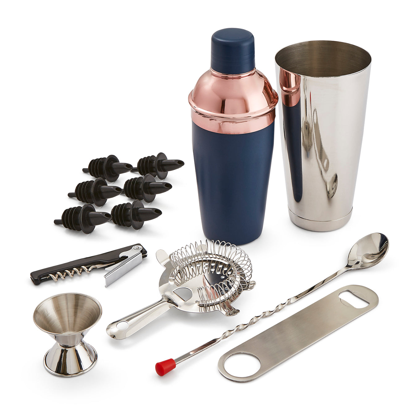 Tower Cavaletto 13 Piece Cocktail Set - Midnight Blue  | TJ Hughes