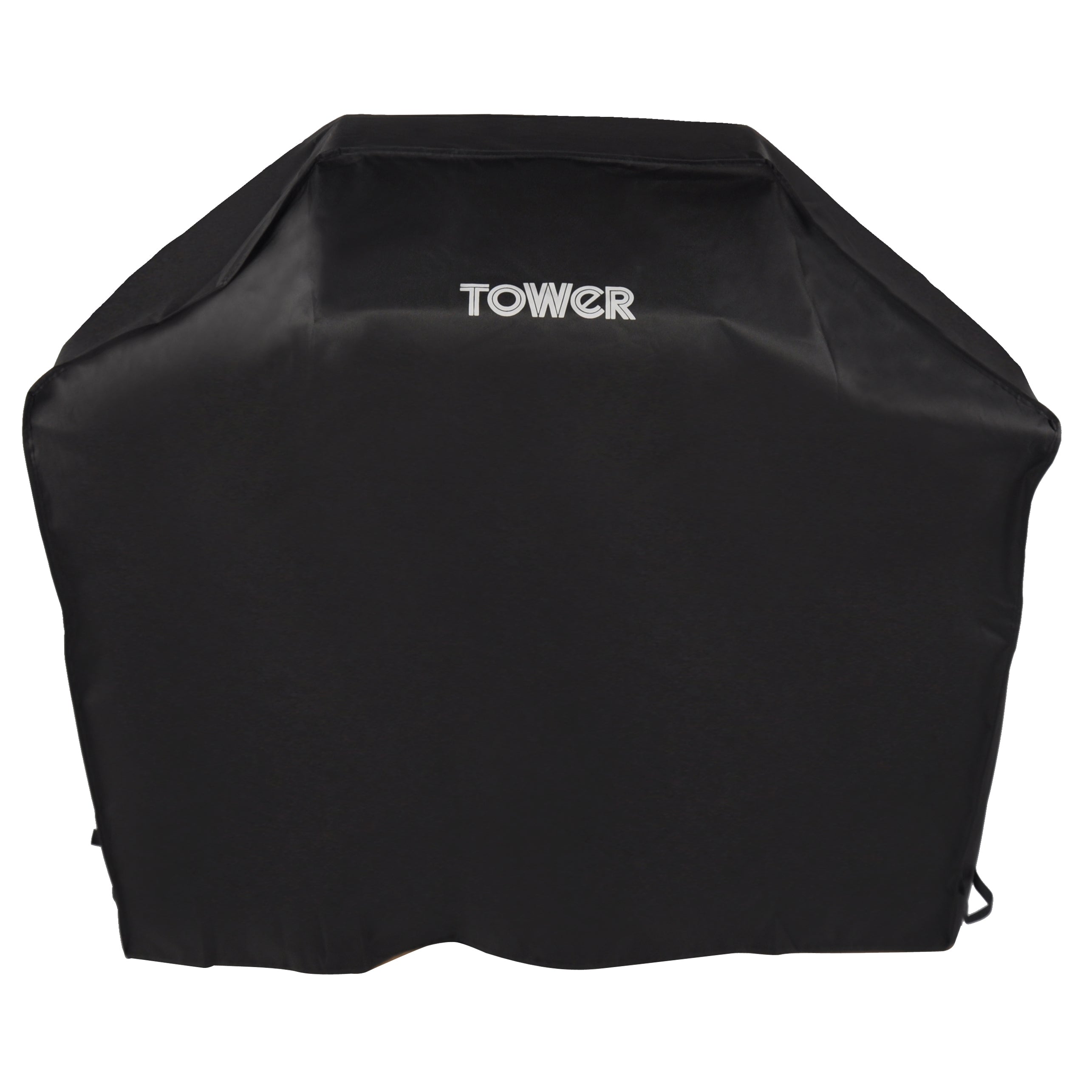 Tower Stealth 2000 Two Burner BBQ w/ Side Burner - Black - BBQ Grill Cover  | TJ Hughes