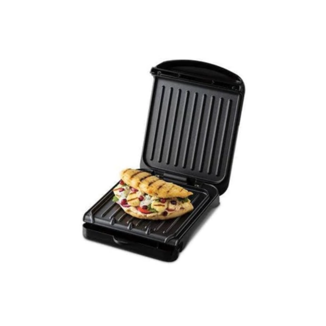 George Foreman Compact Health Grill - Black  | TJ Hughes