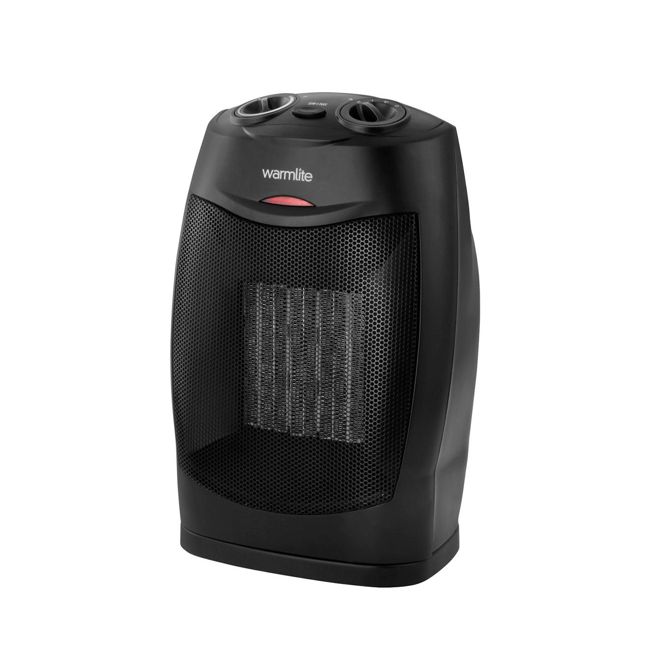 Image of 1500W Ceramic Fan Heater Black