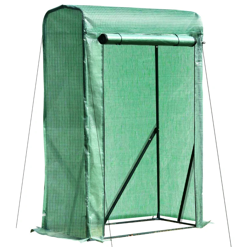 Steel Frame Mesh Cover Greenhouse - Green - Oasis Outdoor  | TJ Hughes