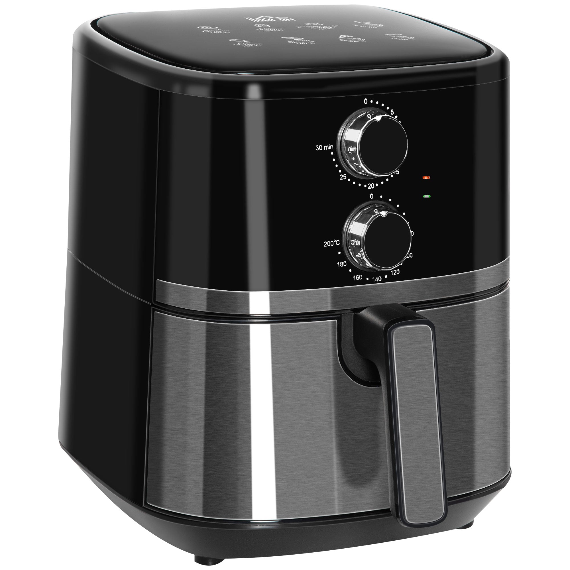 HOMCOM Air Fryer 1500W 4.5L Air Fryers Oven with Rapid Air Circulation Timer  | TJ Hughes