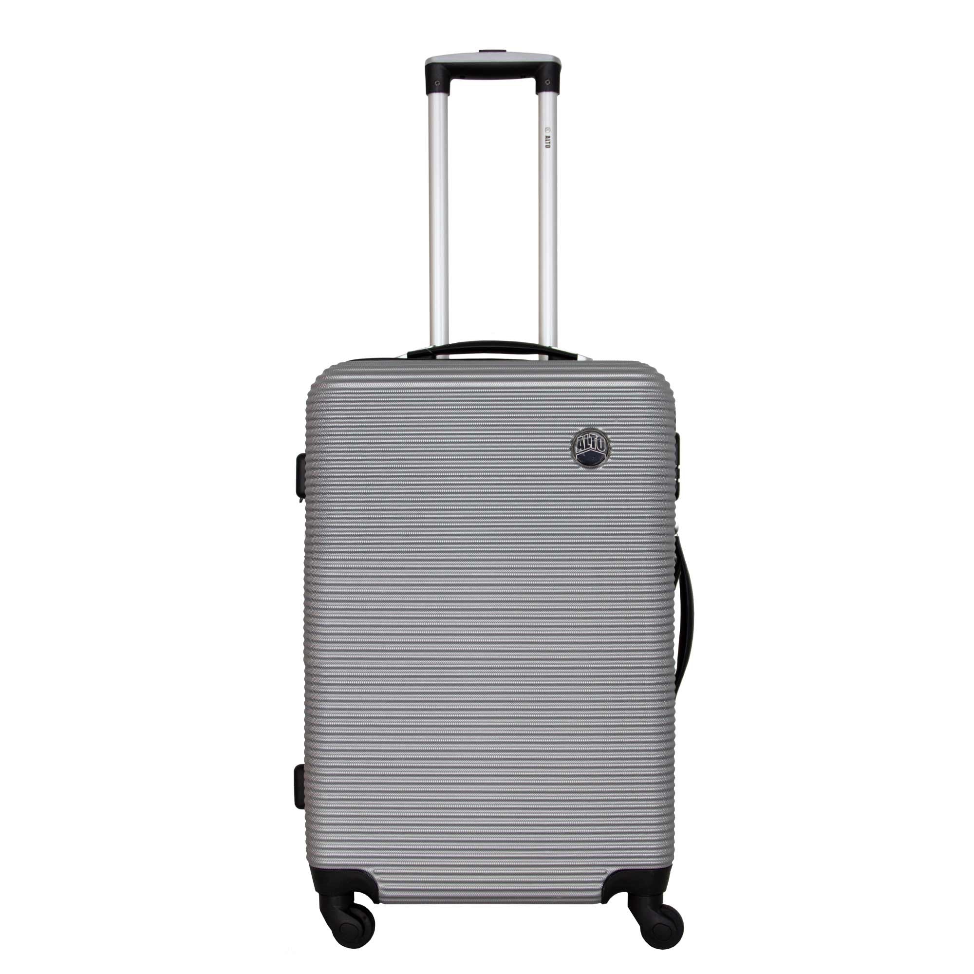 Alto Ultra ABS Luggage Suitcase - Silver - Medium  | TJ Hughes