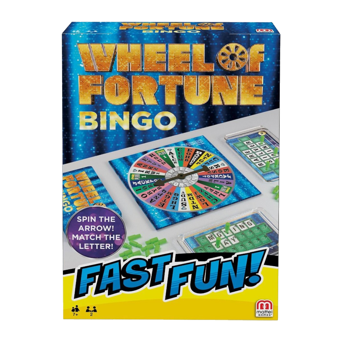 Fast Fun Wheel of Fortune Bingo Game - TJ Hughes