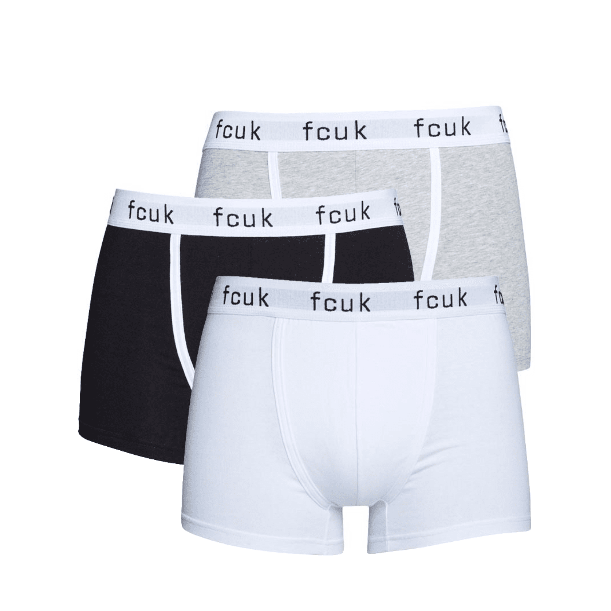 FCUK 3 Pack Men's Boxers - Small
