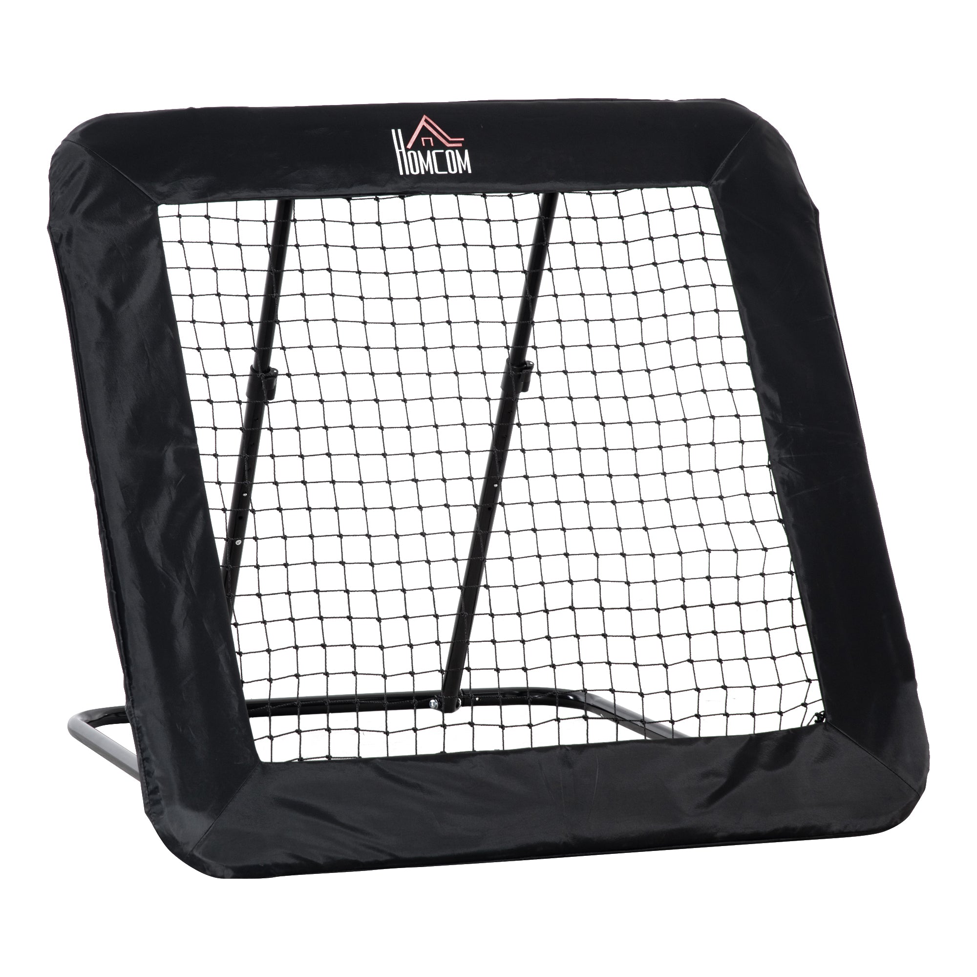 HOMCOM Football Training Net - Target Goal W/ Adjustable Angles - Black  | TJ Hughes