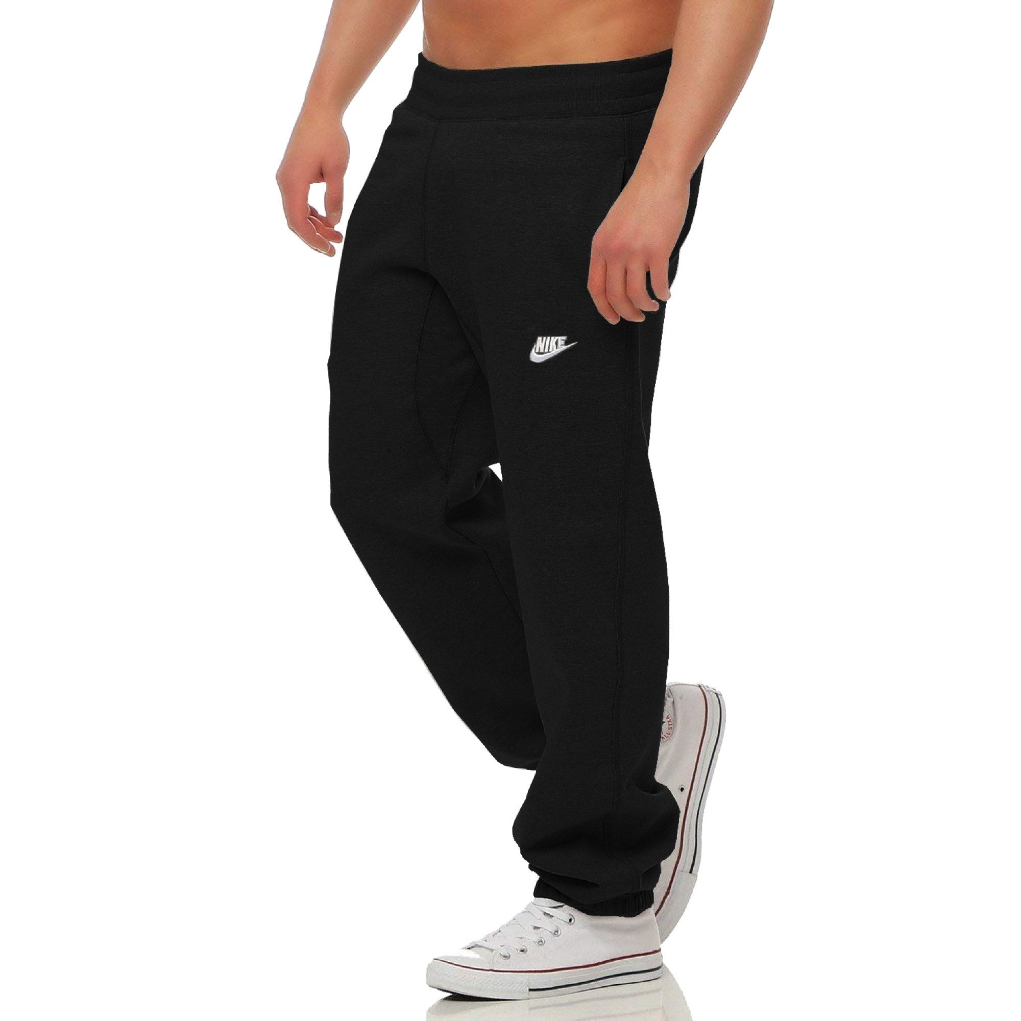 Nike Fleece Jogger Pants - Black - Small