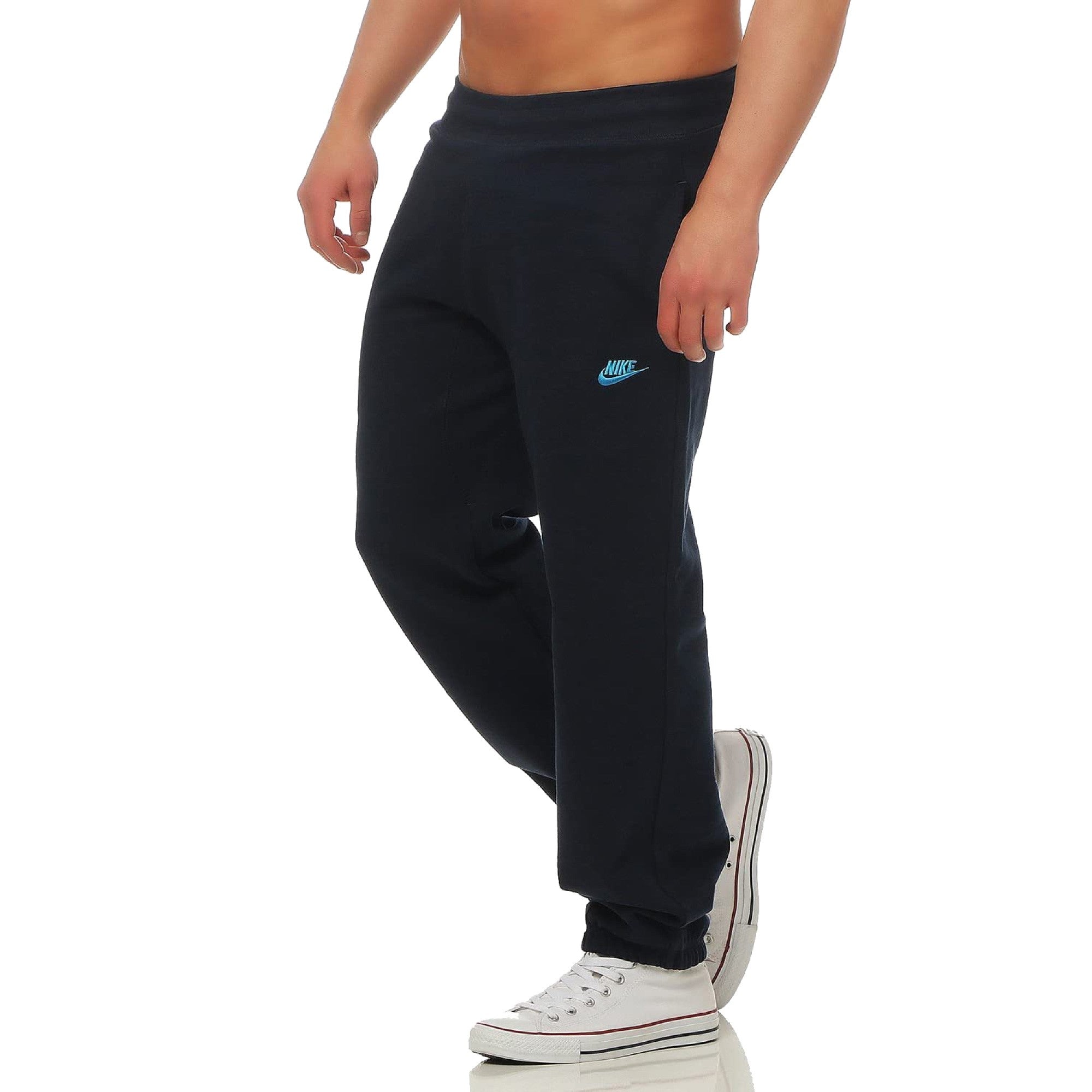 Men’s Nike Fleece Jogger Pants - Navy - Small  | TJ Hughes Blue