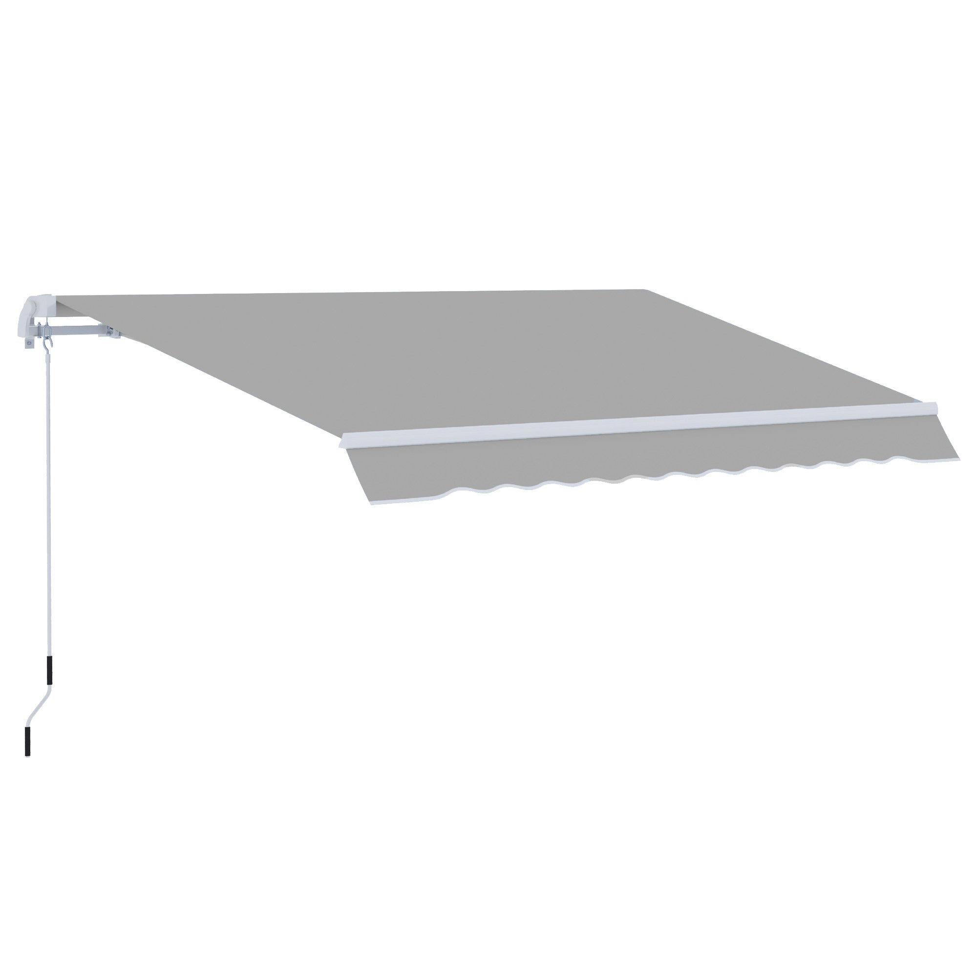 Outsunny Retractable Awning for Door & Window Garden Shelter Canopy 3 x 2m  | TJ Hughes