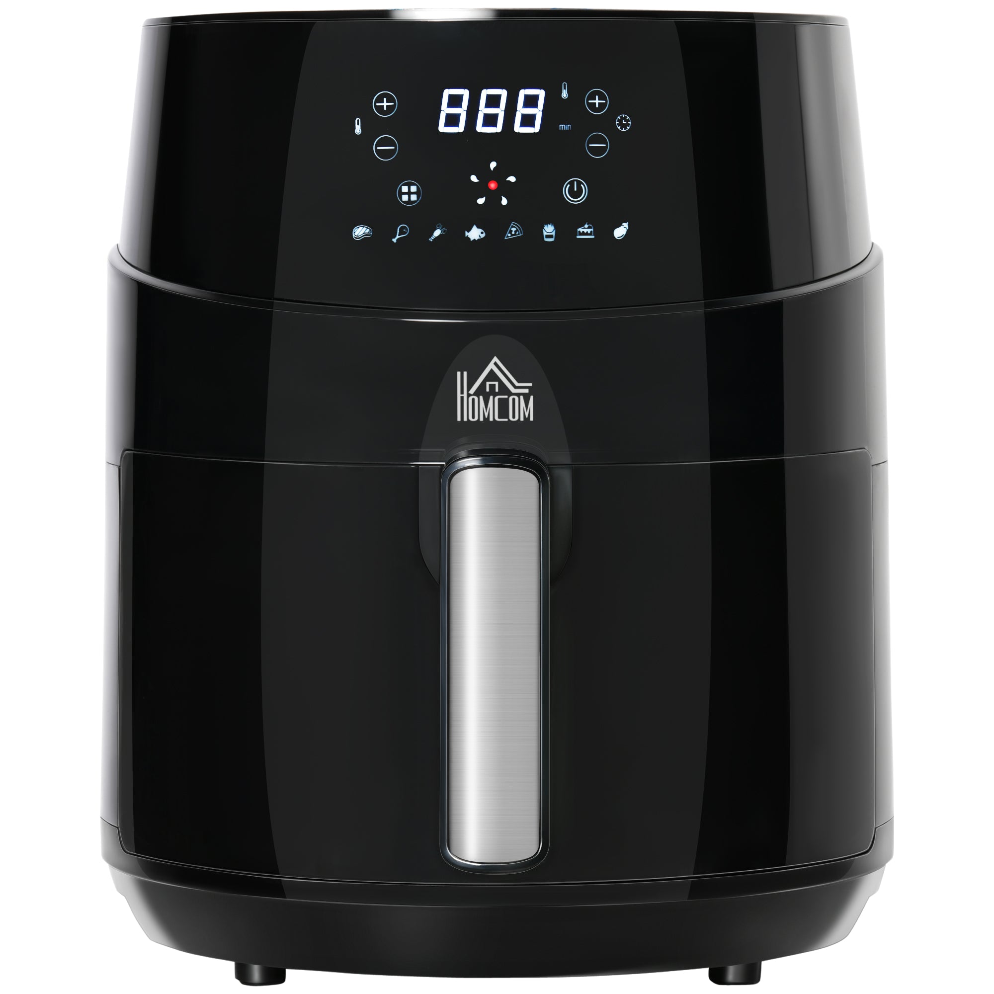 HOMCOM Air Fryer 1500W 4.5L with Digital Display Timer for Low Fat Cooking  | TJ Hughes