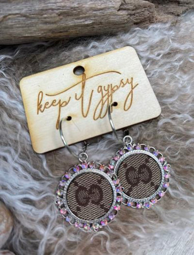 Pop Socket- Upcycled Gucci Monogram – The Boujee Gypsy
