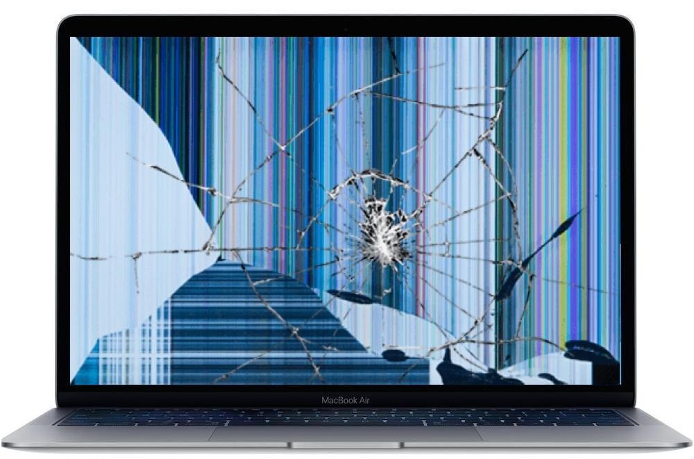 damaged MacBook Air 2018