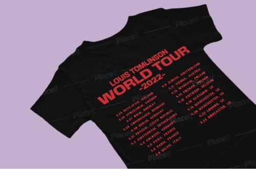 Thegenuineleather Louis Tomlinson World Tour 20XXIII Hoodie 
