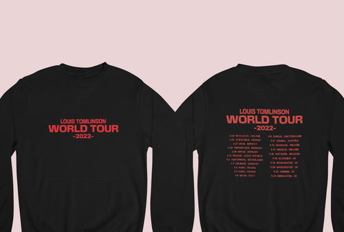 Louis Tomlinson World Tour Chequered Athletic Heather Merch Hoodies New  Logo Women/Men Winter Sweatshirt