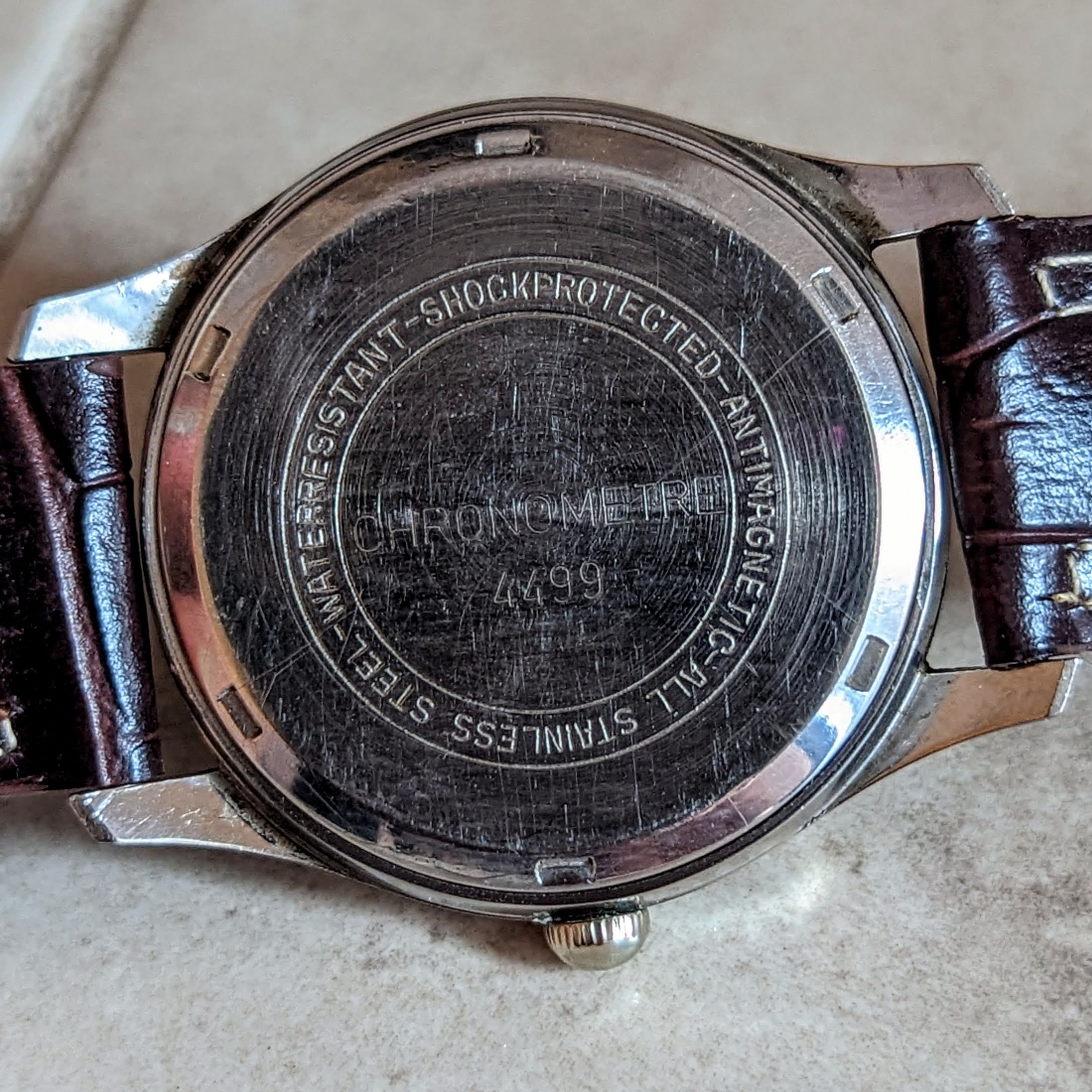 BIFORA Unima Chronometer Wristwatch 18 Jewels Hack Mechanism Vintage W ...