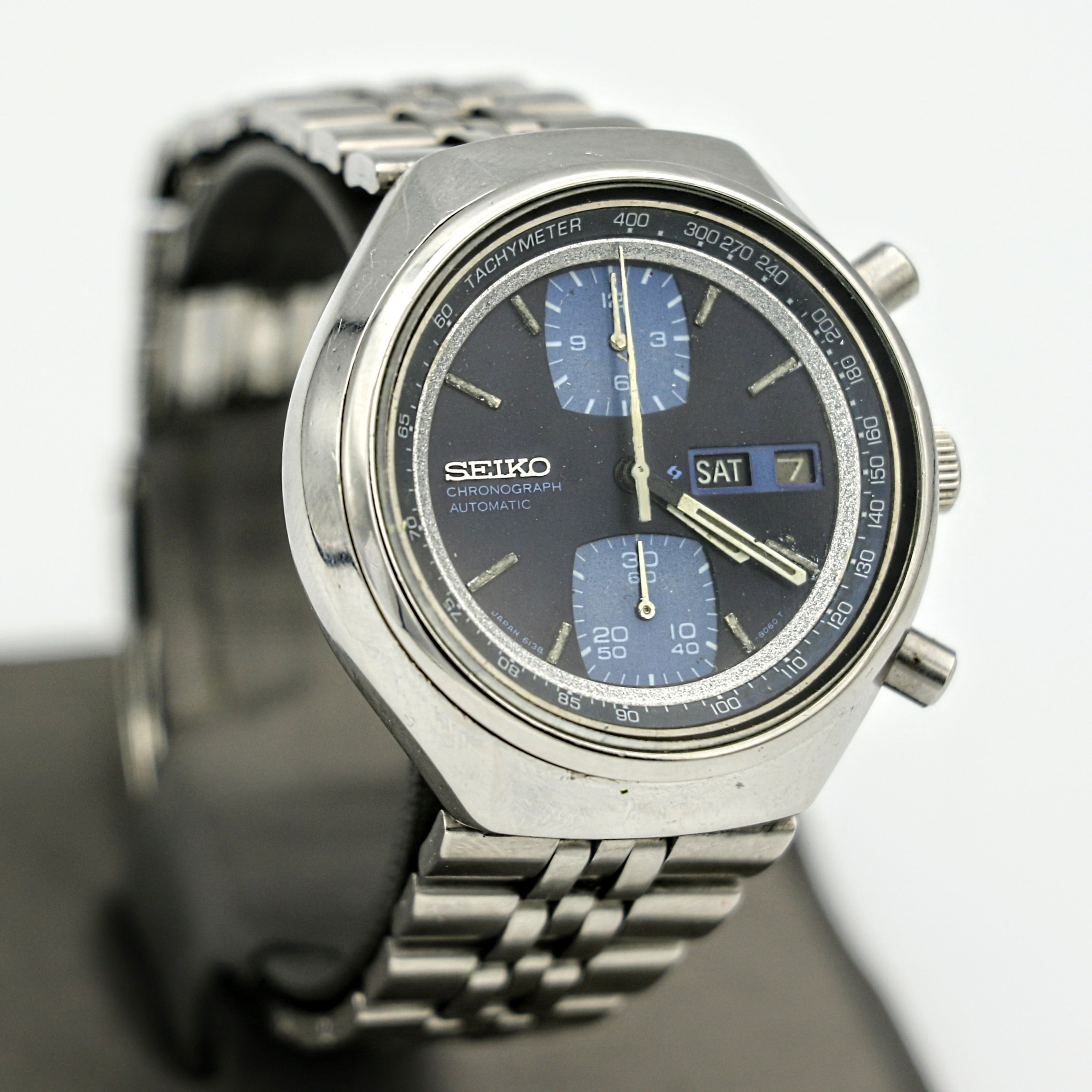 SEIKO John Player Special Watch Chronograph Automatic Wristwatch – SECOND  HAND HOROLOGY