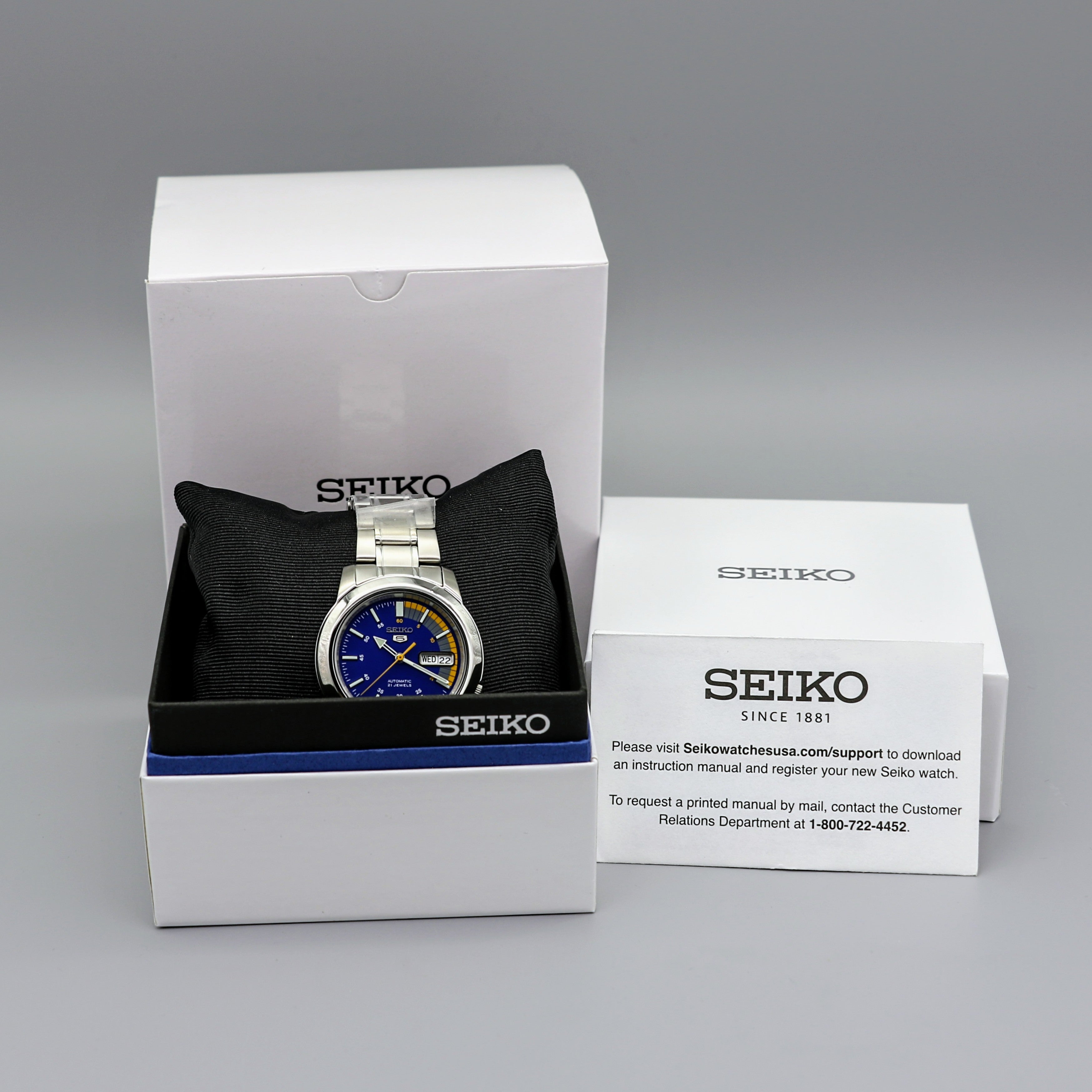 BRAND NEW! SEIKO 5 Automatic Wristwatch 