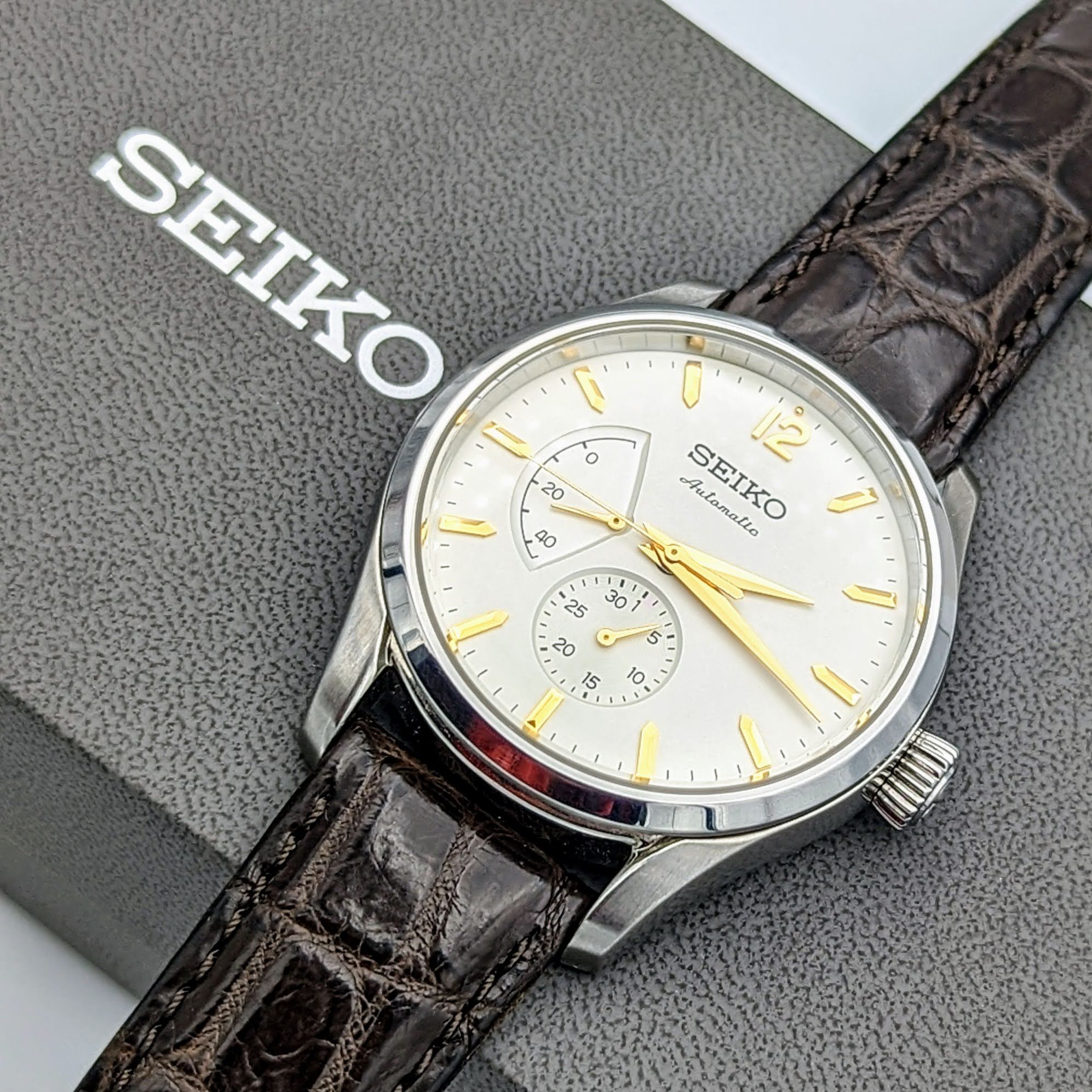 SEIKO Presage Automatic Watch 60TH Anniversary Limited Edition Wristwa – SECOND  HAND HOROLOGY