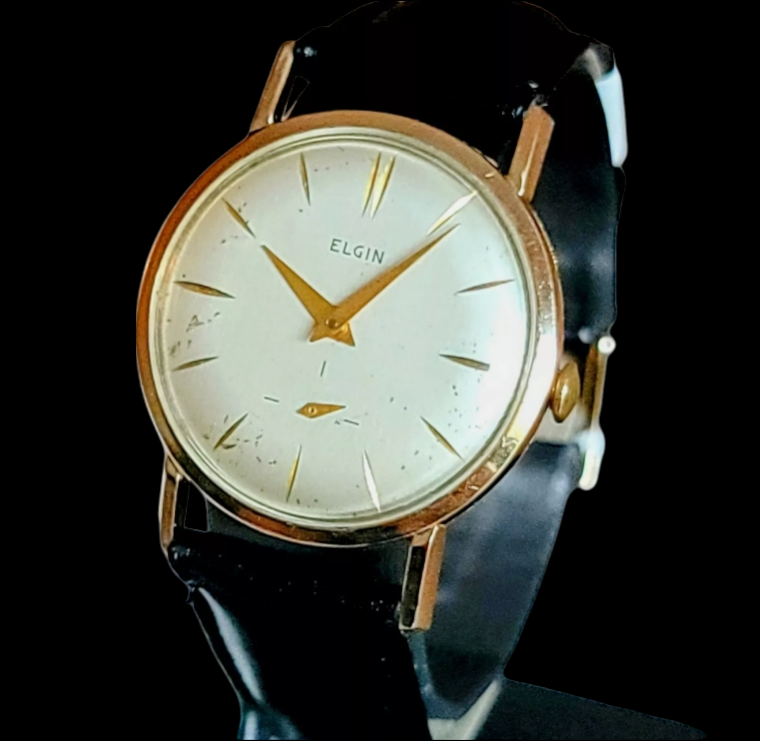1958 ELGIN Watch 19 Jewels U.S.A. Made – SECOND HAND HOROLOGY