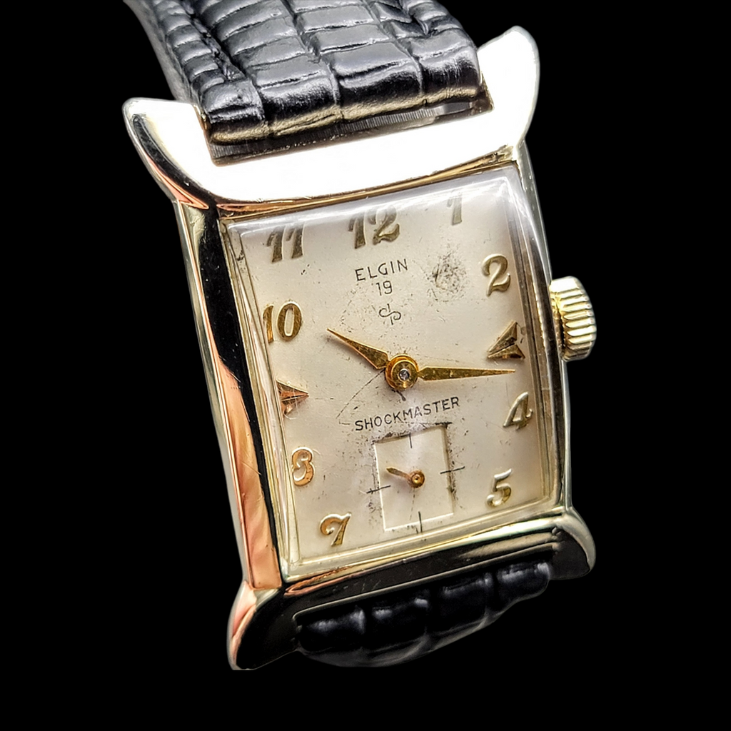 1954 ELGIN Gulfport 19 Jewels Shockmaster – SECOND HAND HOROLOGY