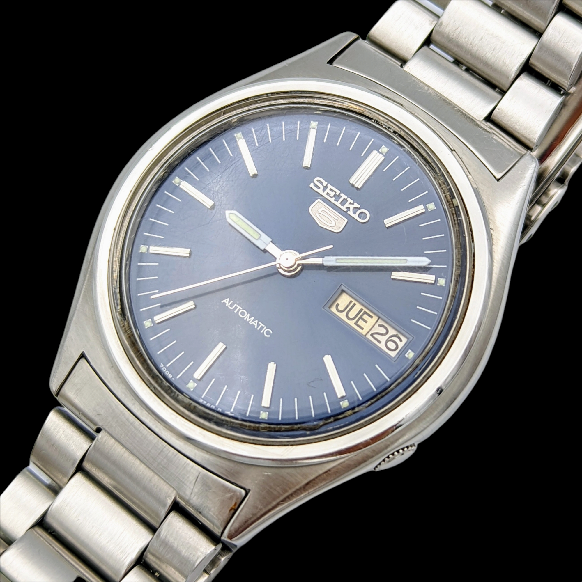 1985 SEIKO 5 Automatic Watch Day/Date Indicator – SECOND HAND HOROLOGY