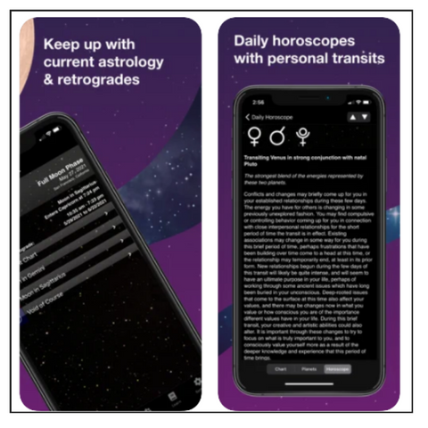 TimePassages Astrology App Ritualene Favorite Astro Apps Zodiac Horospcope Spiritual New Age Metaphysical