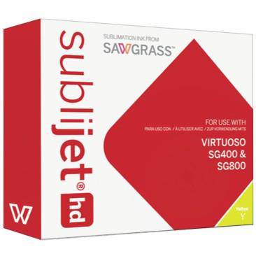 Sawgrass SG400 and SG800 Sublijet HD Ink - YELLOW - standard capacity