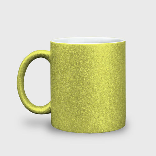 11 oz Glitter Sublimation Mugs, 4 Colors Available by MECOLOUR