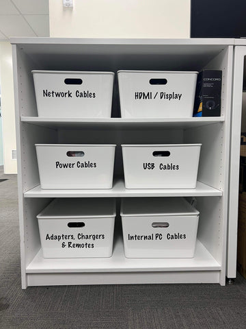 office organisation labels