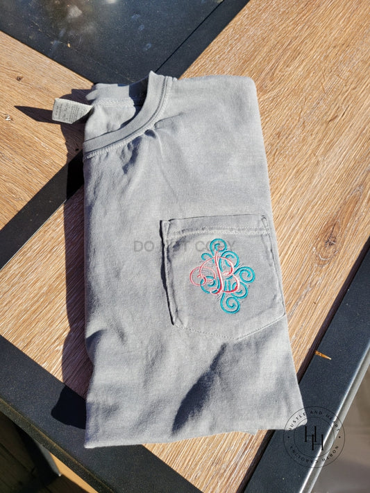 Mystery Monogram Pocket Tee