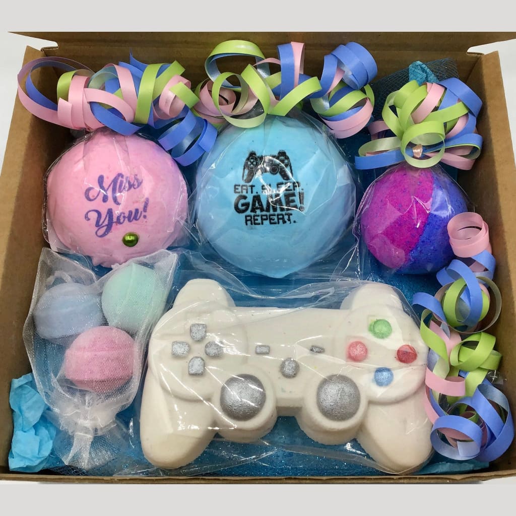 gamer bath bombs