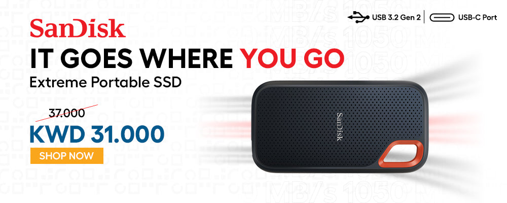 SanDisk Extreme Portable SSD - 1TB