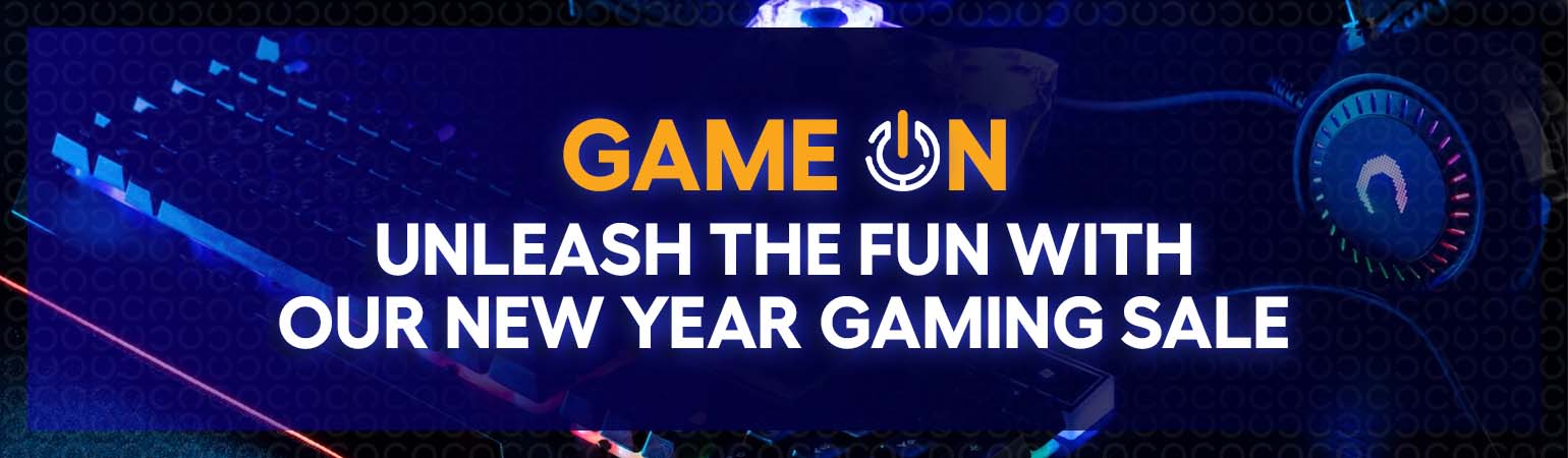 Game On: Unleash the Fun with Our New Year Gaming Sale!