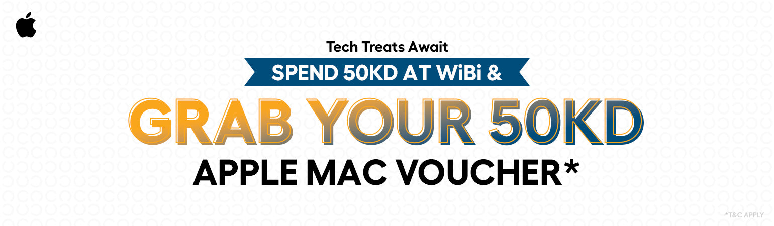 Tech Treats Await: Spend 50 KWD, Grab Your 50 KWD Mac Voucher