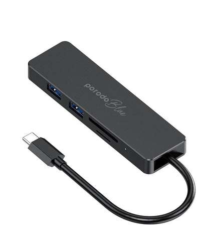 Powerology 12-in-1 USB-C Hub - Dark