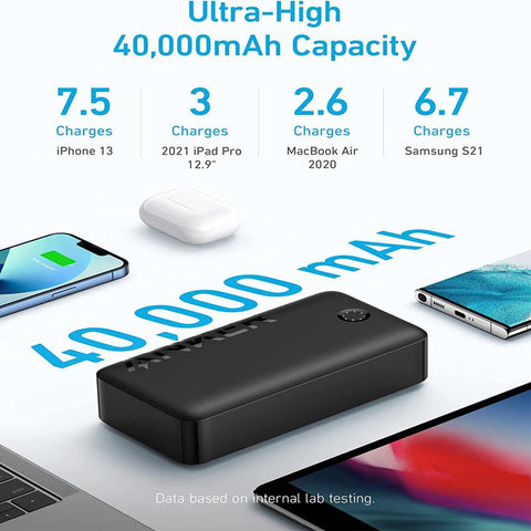 Buy 4 USB 500000mAh Power Bank LED External Backup Battery Charger Phone  (Black) Online at desertcartKUWAIT
