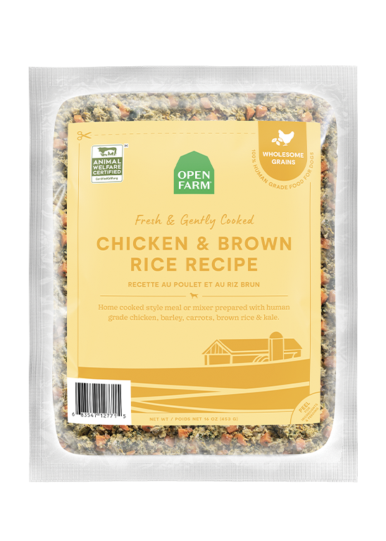 Open Farm Harvest Chicken and Brown Rice with Wholesome Grains Gently Cooked Recipe